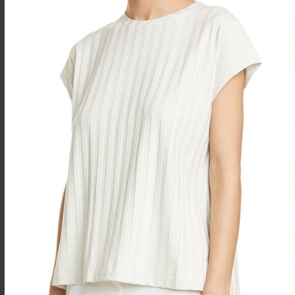 Eileen Fisher Ribbed Textured Top - Picture 1 of 10
